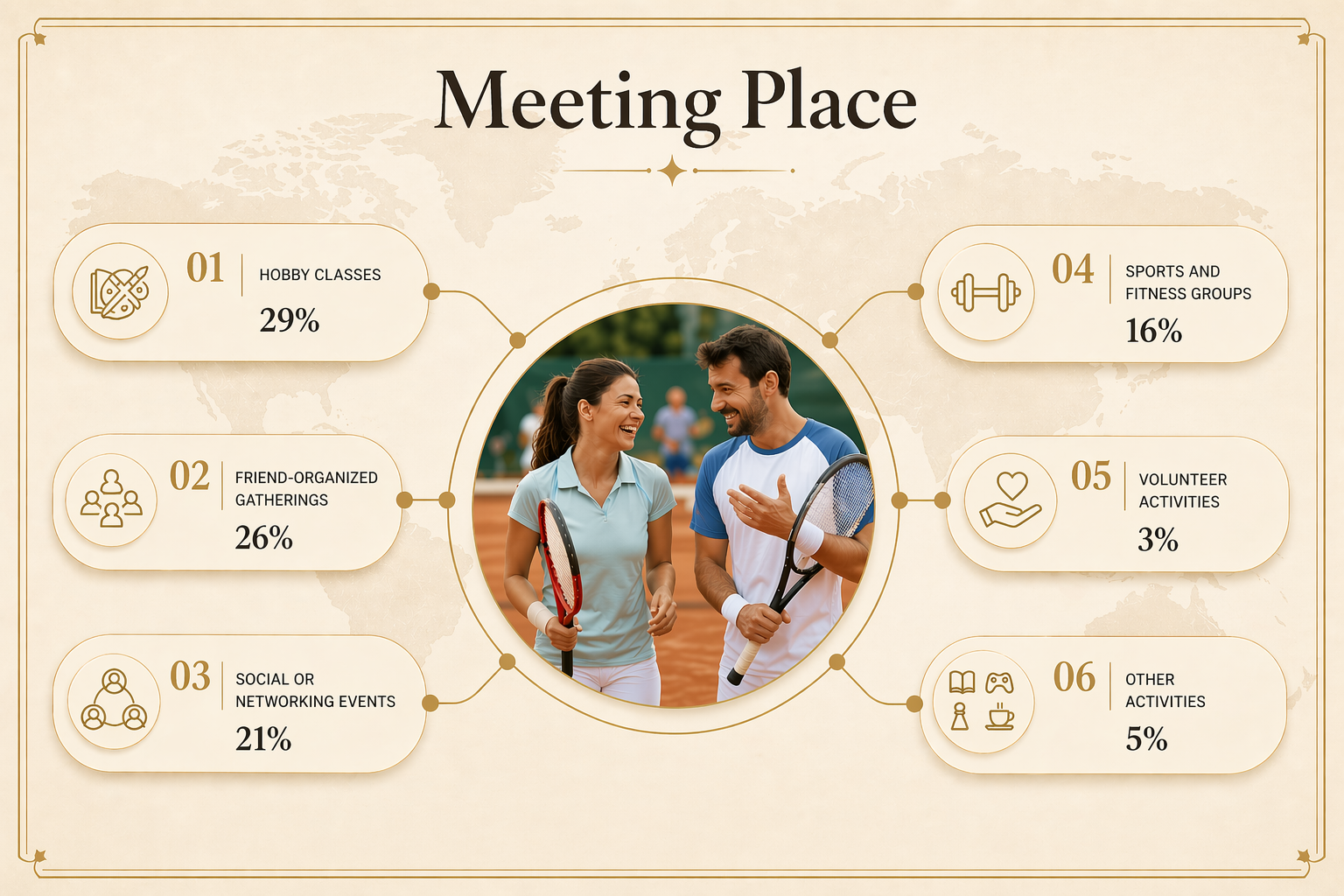 Where people meet offline